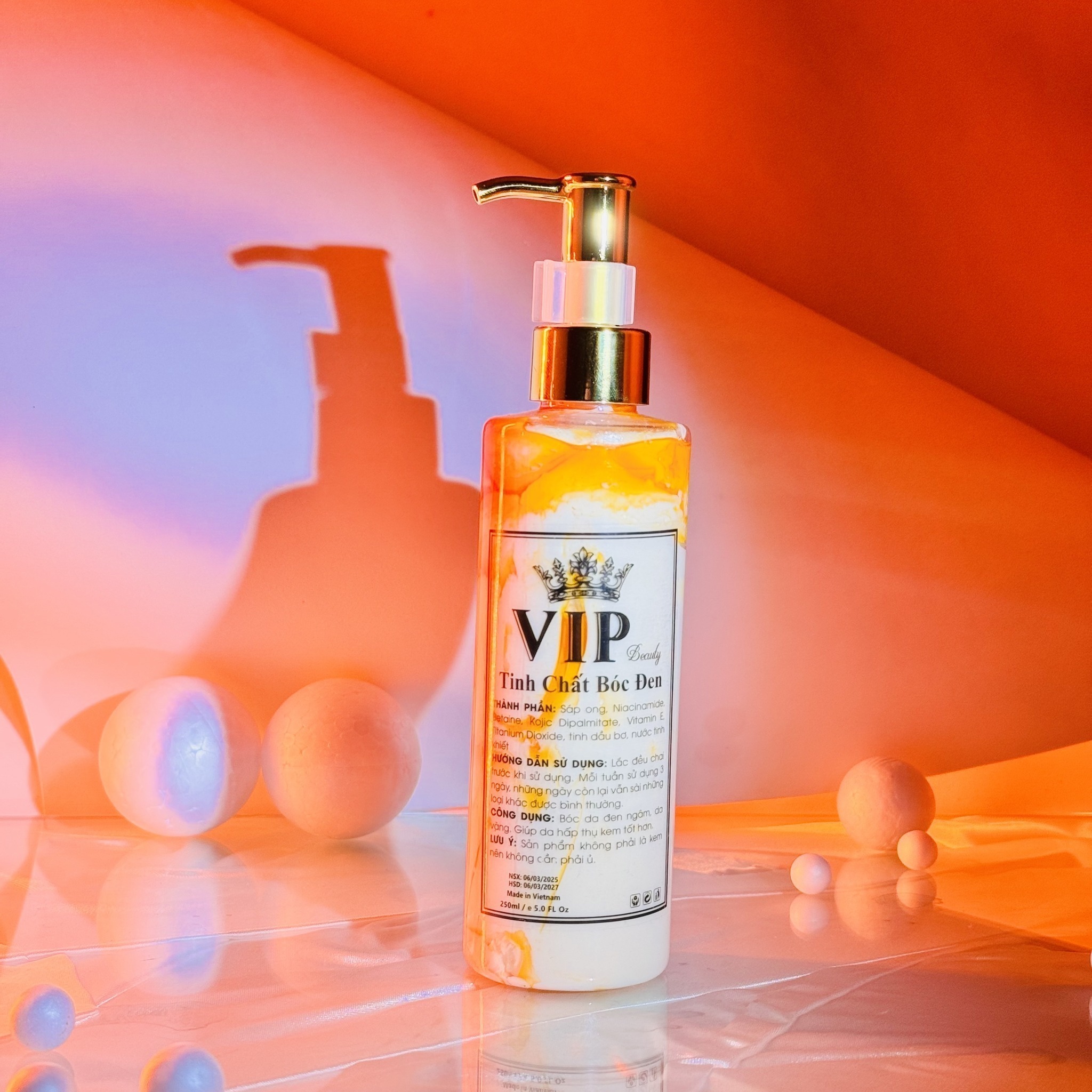 CHAT BOC DEN VIP BODY CREAM (250ML)
