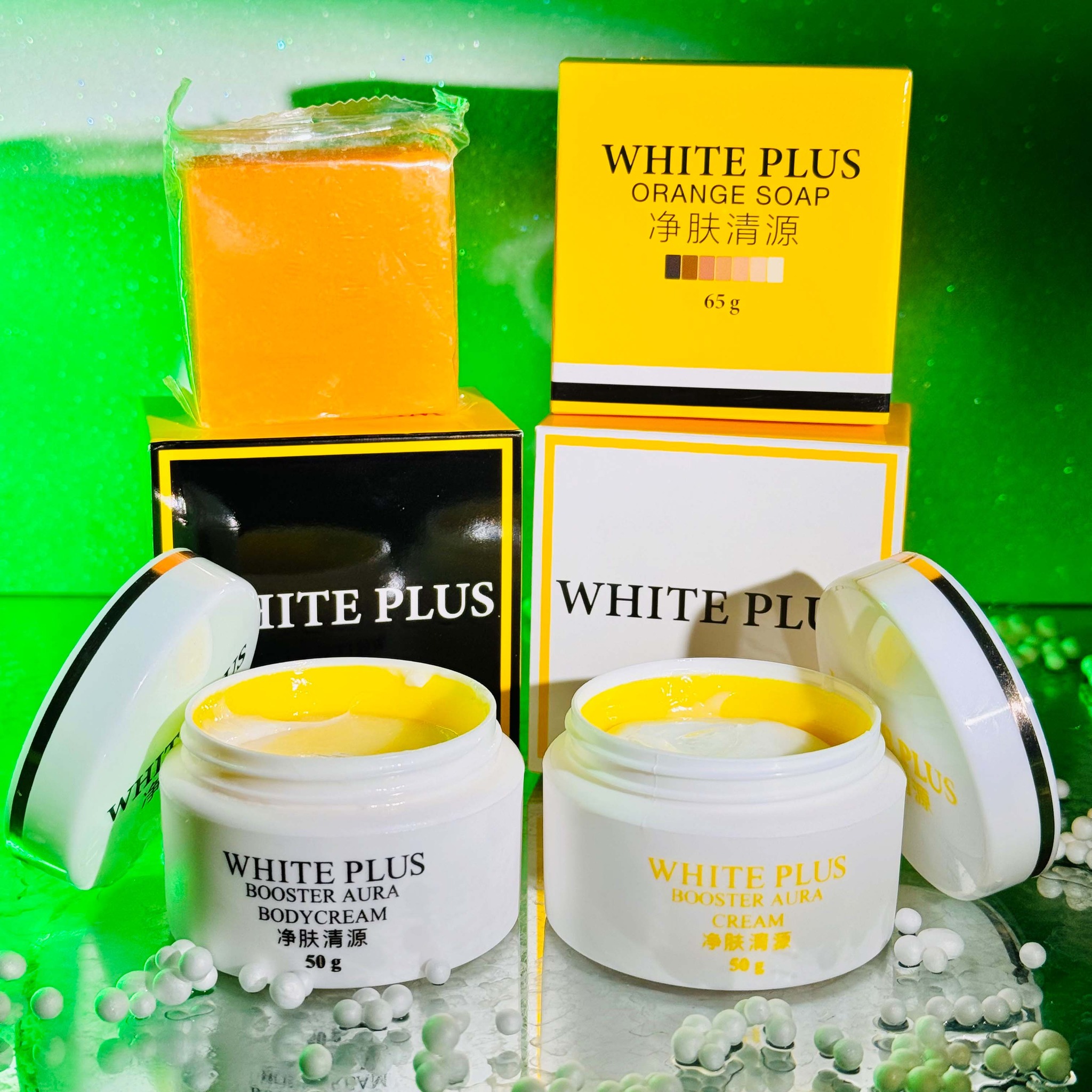 LIGHT WHITE PLUS BODY CREAM SET
