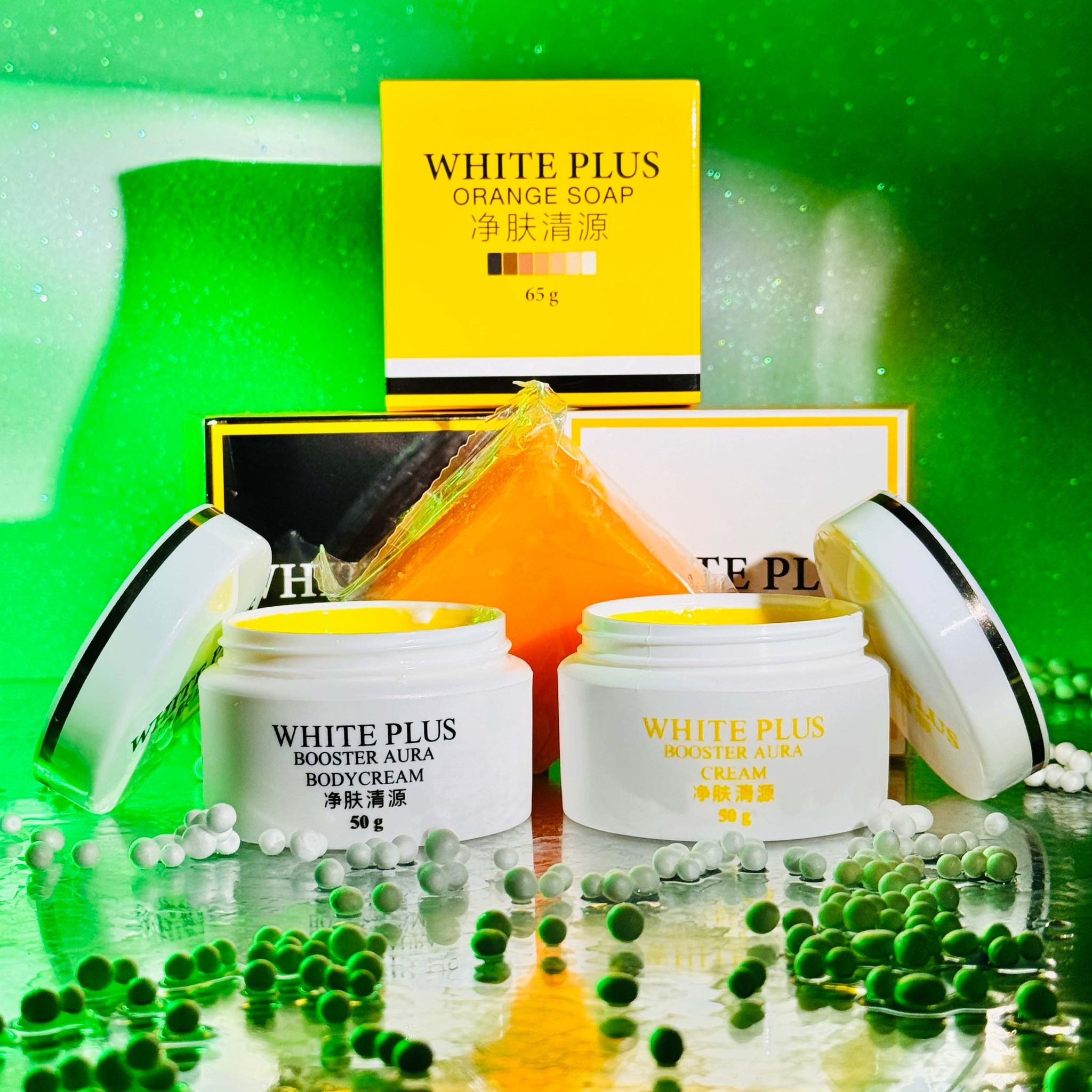 LIGHT WHITE PLUS BODY CREAM SET